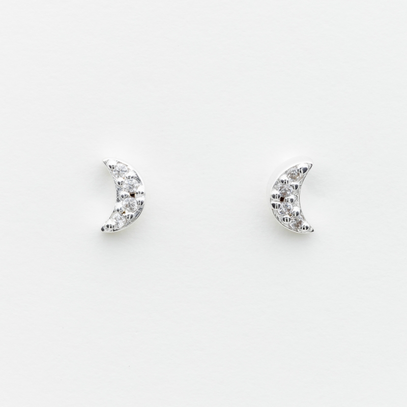 Boucles d'oreilles Lune