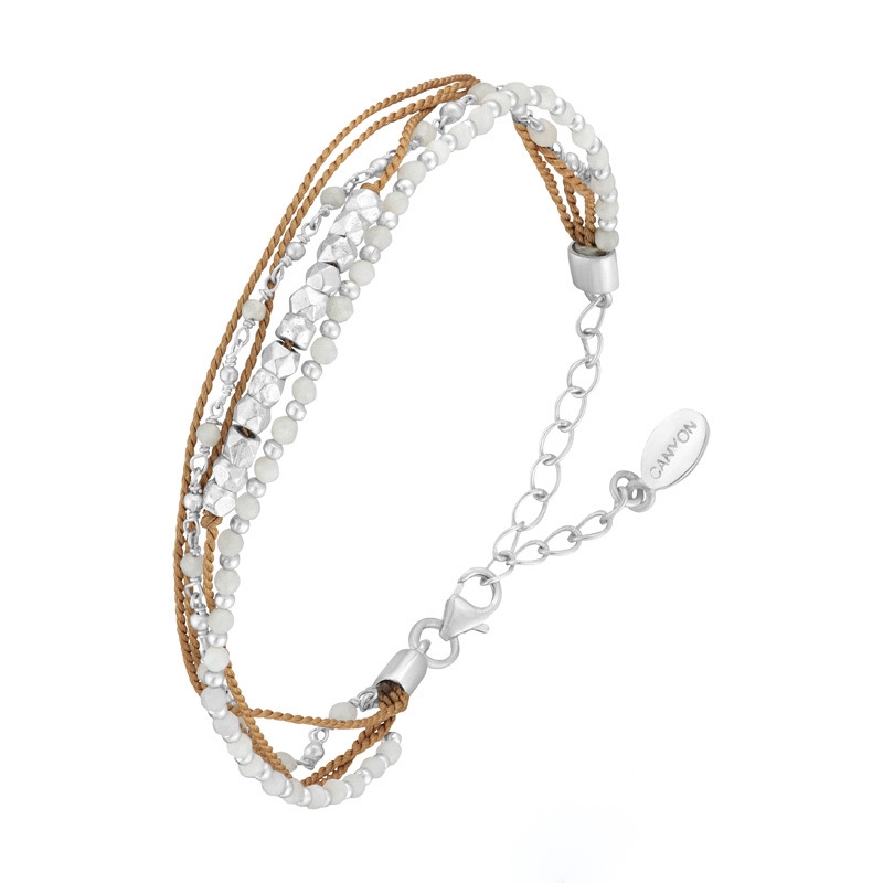 Bracelet Fidji camel