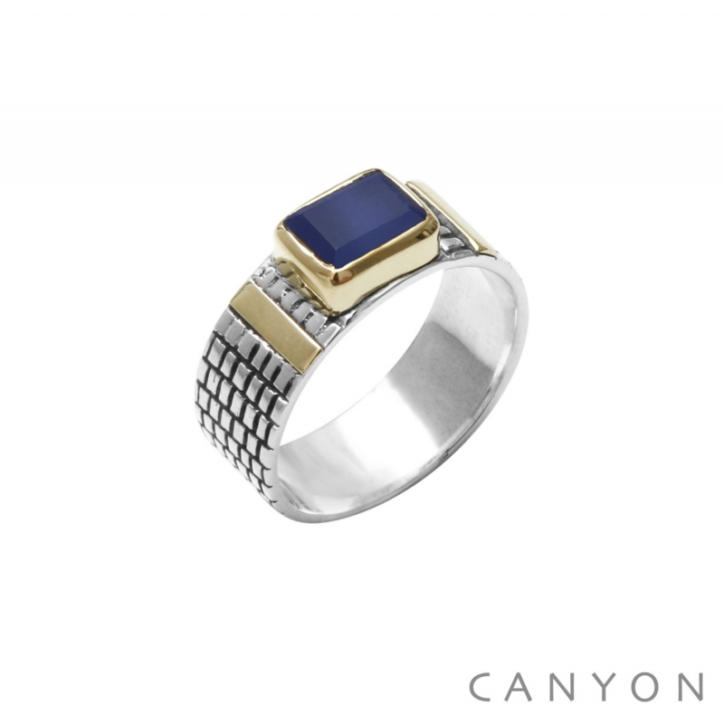 Bague Batson bleu