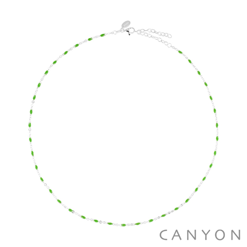 Collier Estel vert