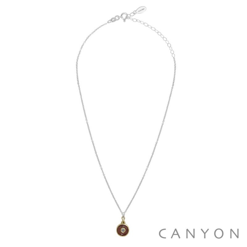 Collier Alba rouge