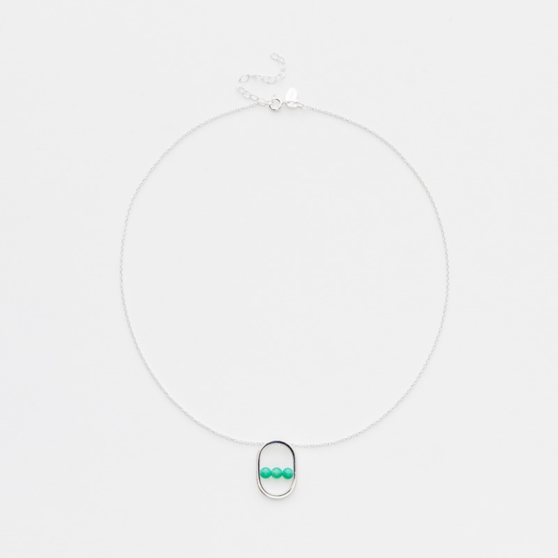 Collier Irving vert