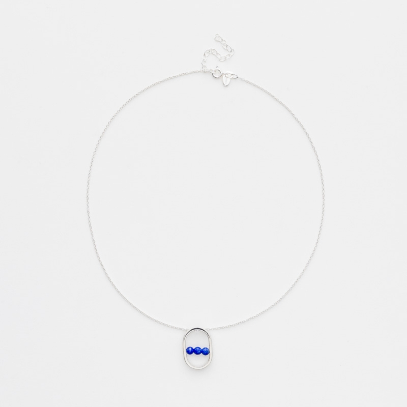 Collier Irving bleu foncé
