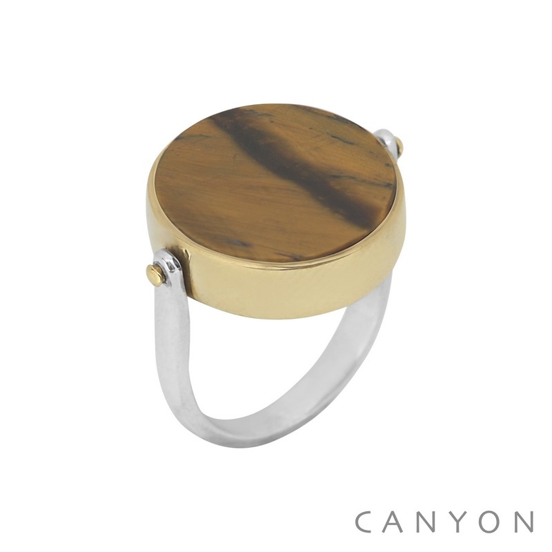 Bague Reversible ronde