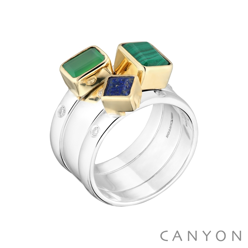 Bague Triple