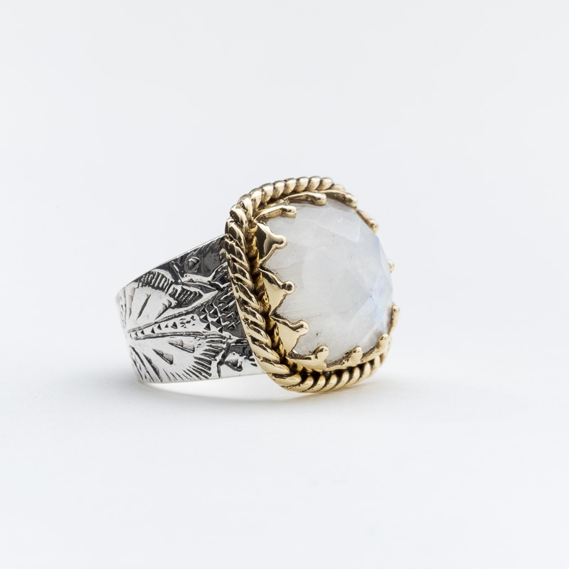 Bague Siera carrée