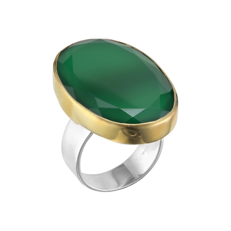 Bague Roma vert