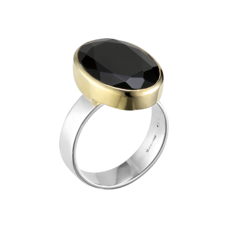 Bague Lilian noir