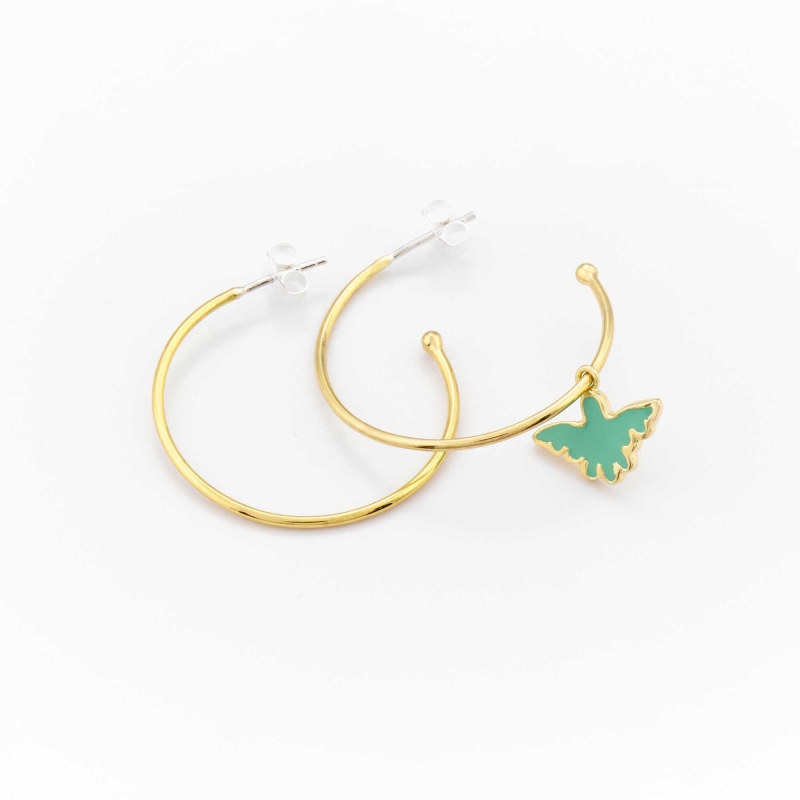 Boucles d'oreilles créoles...