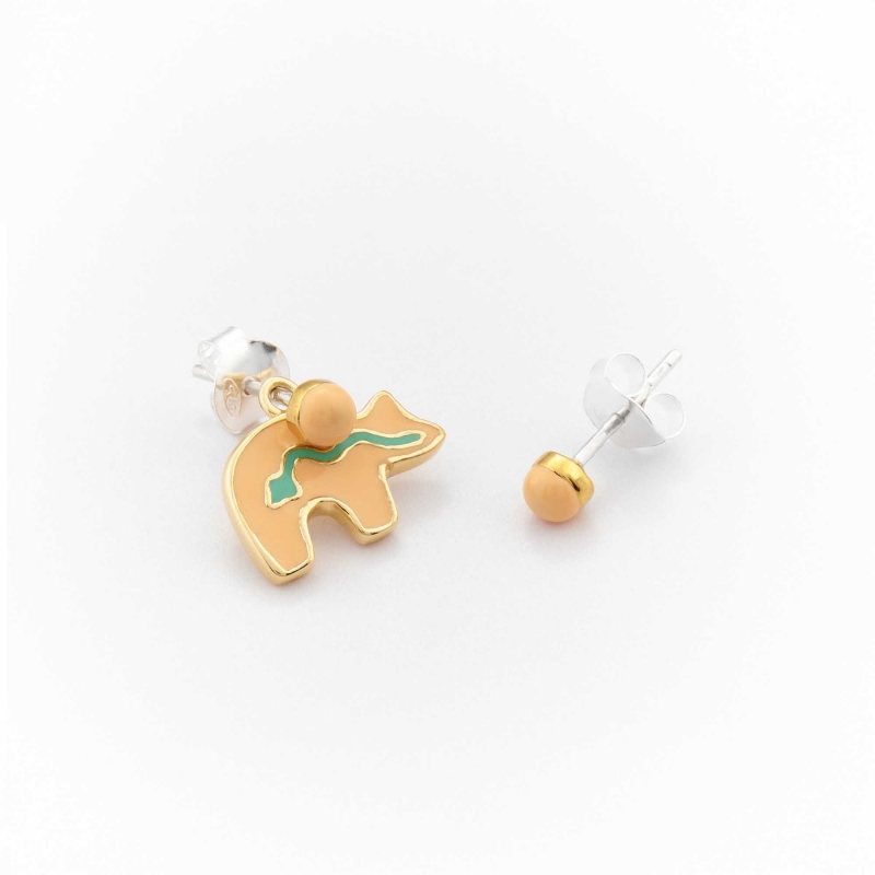 Boucles d'oreilles Ours