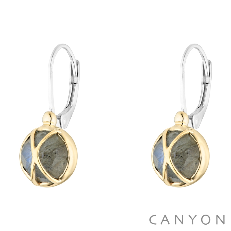 Boucles d'oreilles Fiona ronde