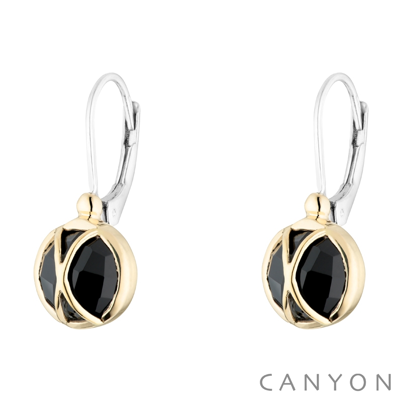 Boucles d'oreilles Fiona ronde