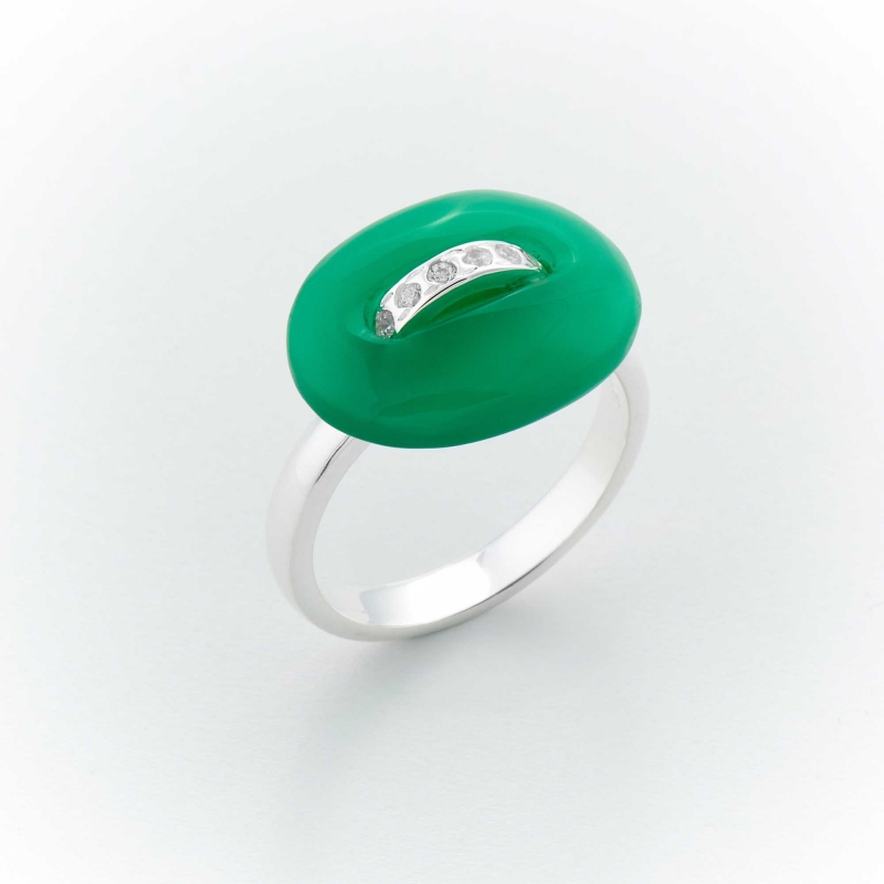 Bague Green Shiny