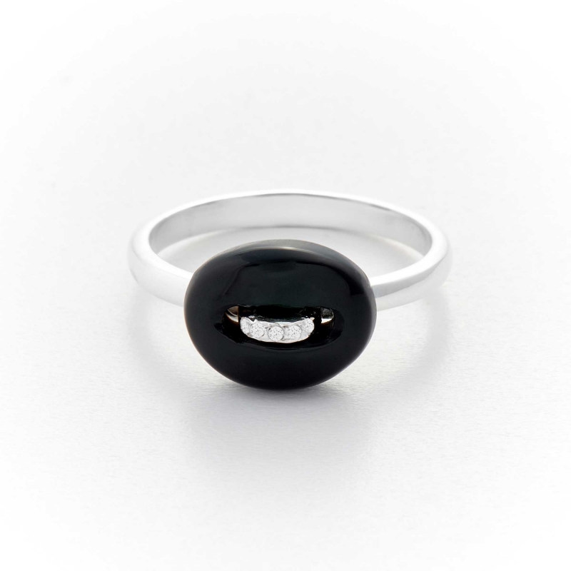 Bague Black Shiny