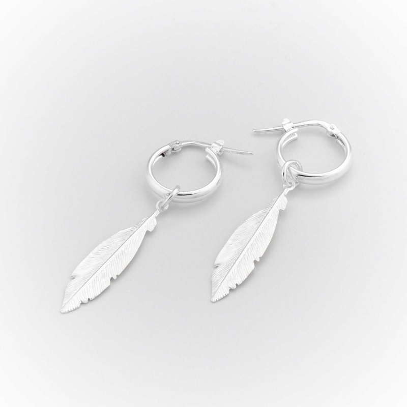 Boucles d'oreilles Plumy