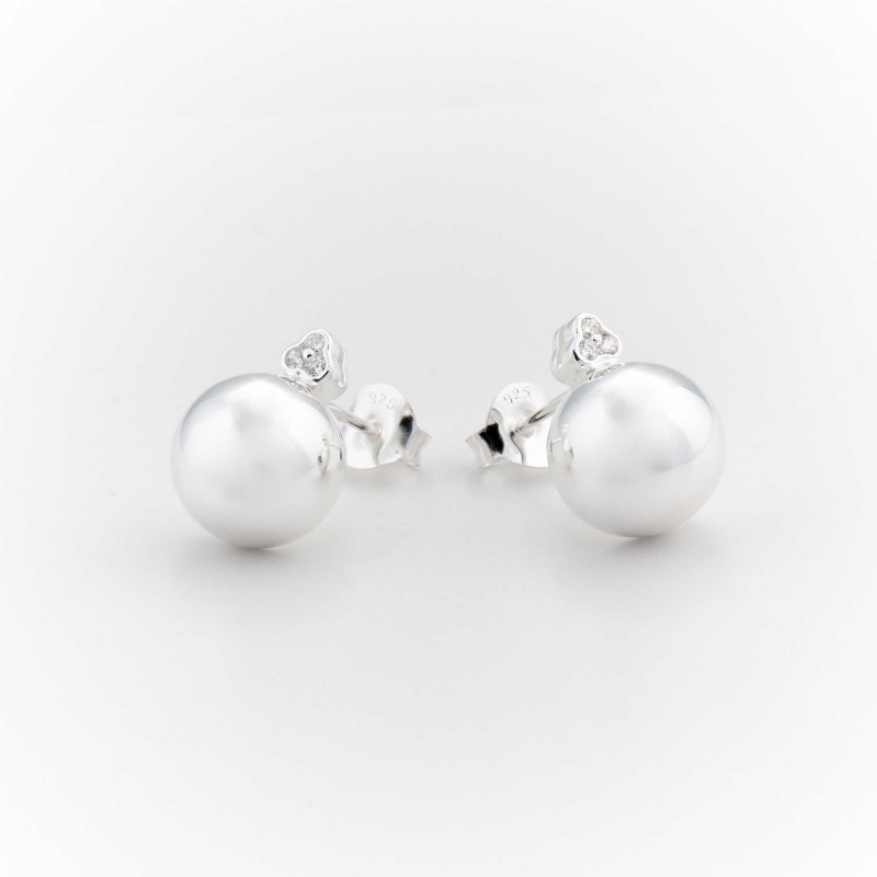 Boucles d'oreilles Shiny Boule