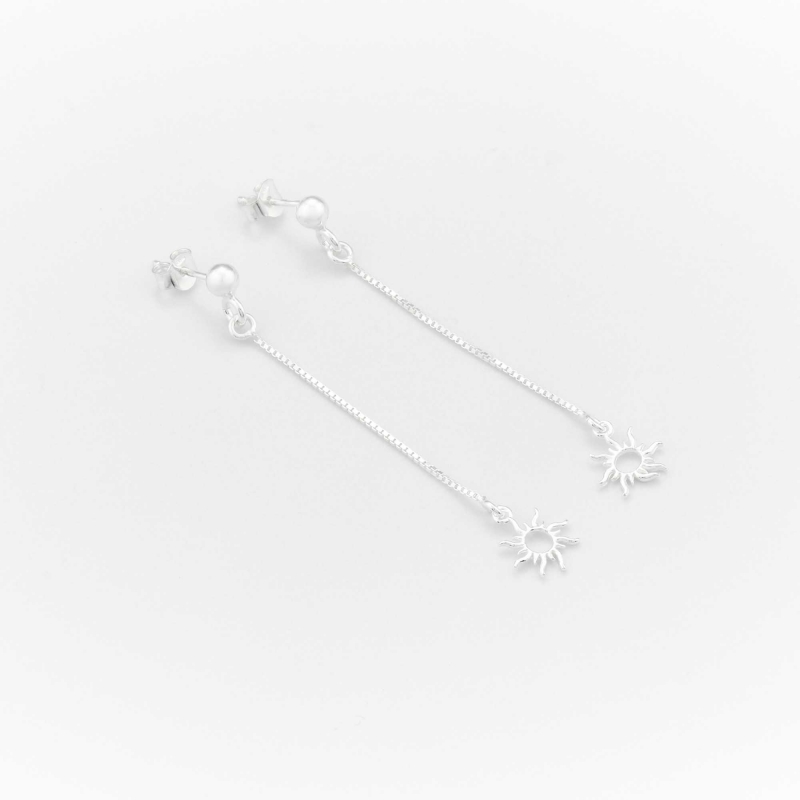 Boucles d'oreilles Sun