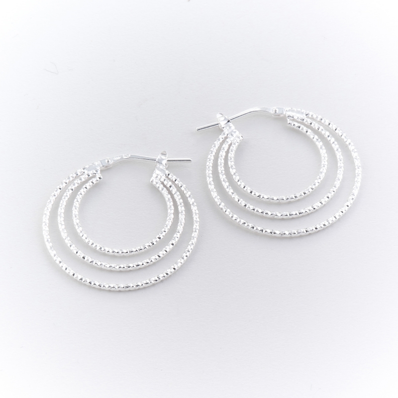 Boucles d'oreilles Roman.M